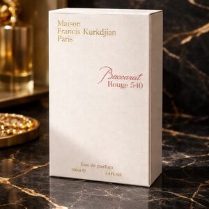 NIB Maison Francis Kurkdjian Baccarat Rouge 540
Eau De Parfum, 3.4 oz